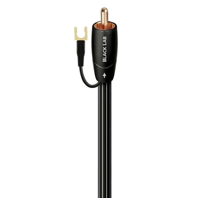 AudioQuest Black Lab RCA subwooferkabel 3 m – LGC-kobber