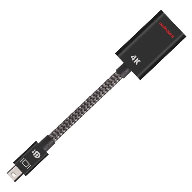 AudioQuest Mini DisplayPort-HDMI kabel 4K – adapterkabel
