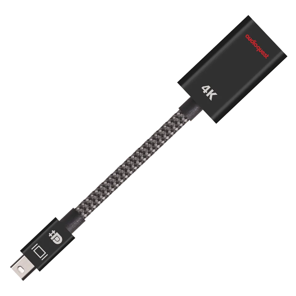 AudioQuest Mini DisplayPort-HDMI kabel 4K – adapterkabel