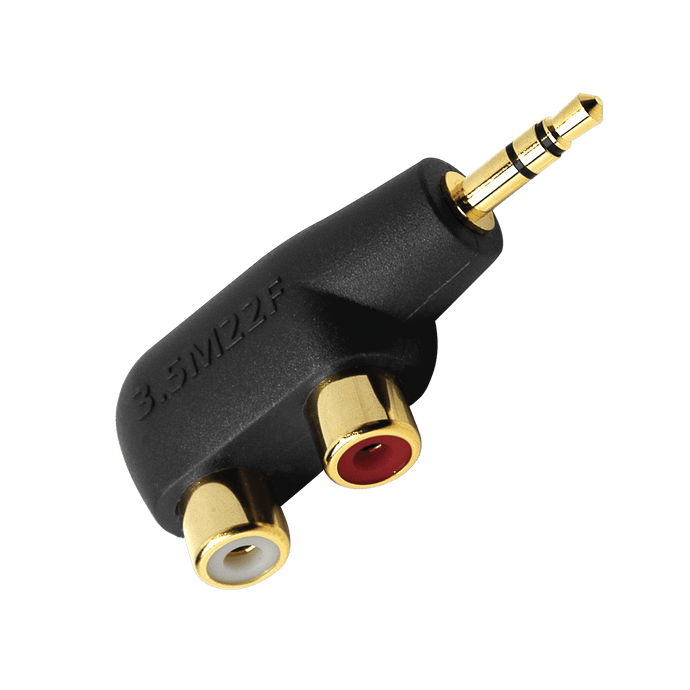 AudioQuest Mini til RCA adapter 3,5 mm hann