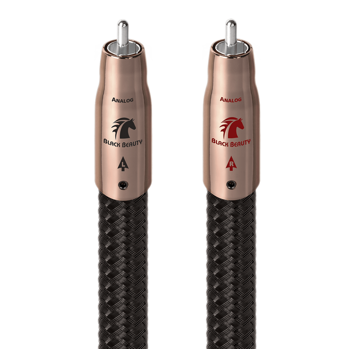 AudioQuest Black Beauty RCA-kabel kobber
