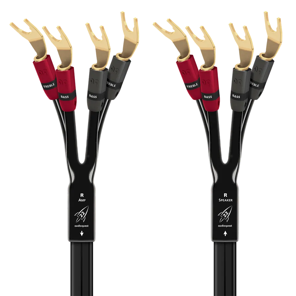 AudioQuest Rocket 22 Single-BiWire kabelbukse biwire