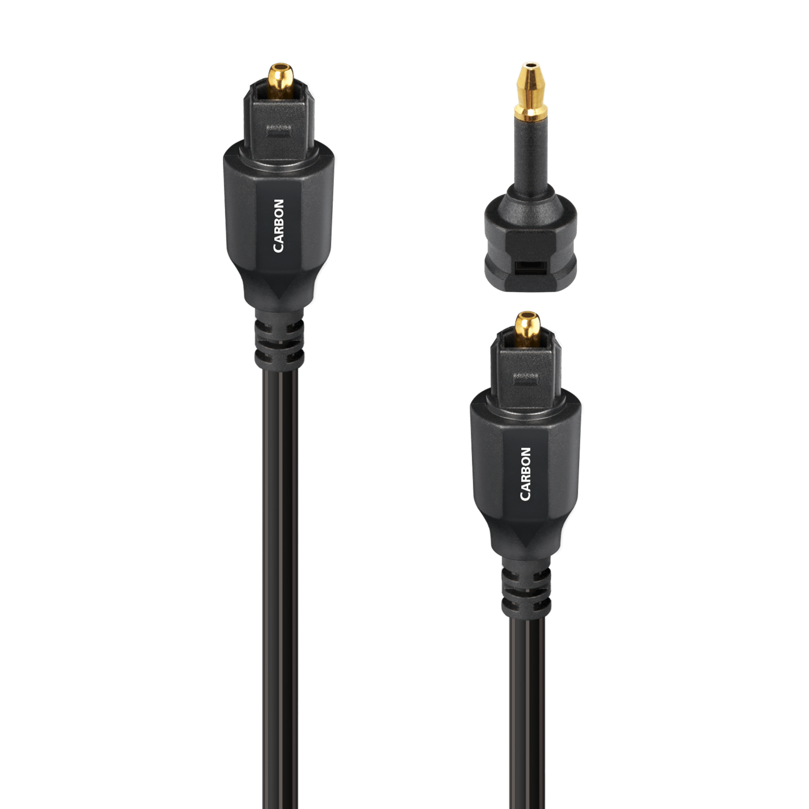 AudioQuest Carbon optisk kabel Toslink 1,5 m 19-fiber