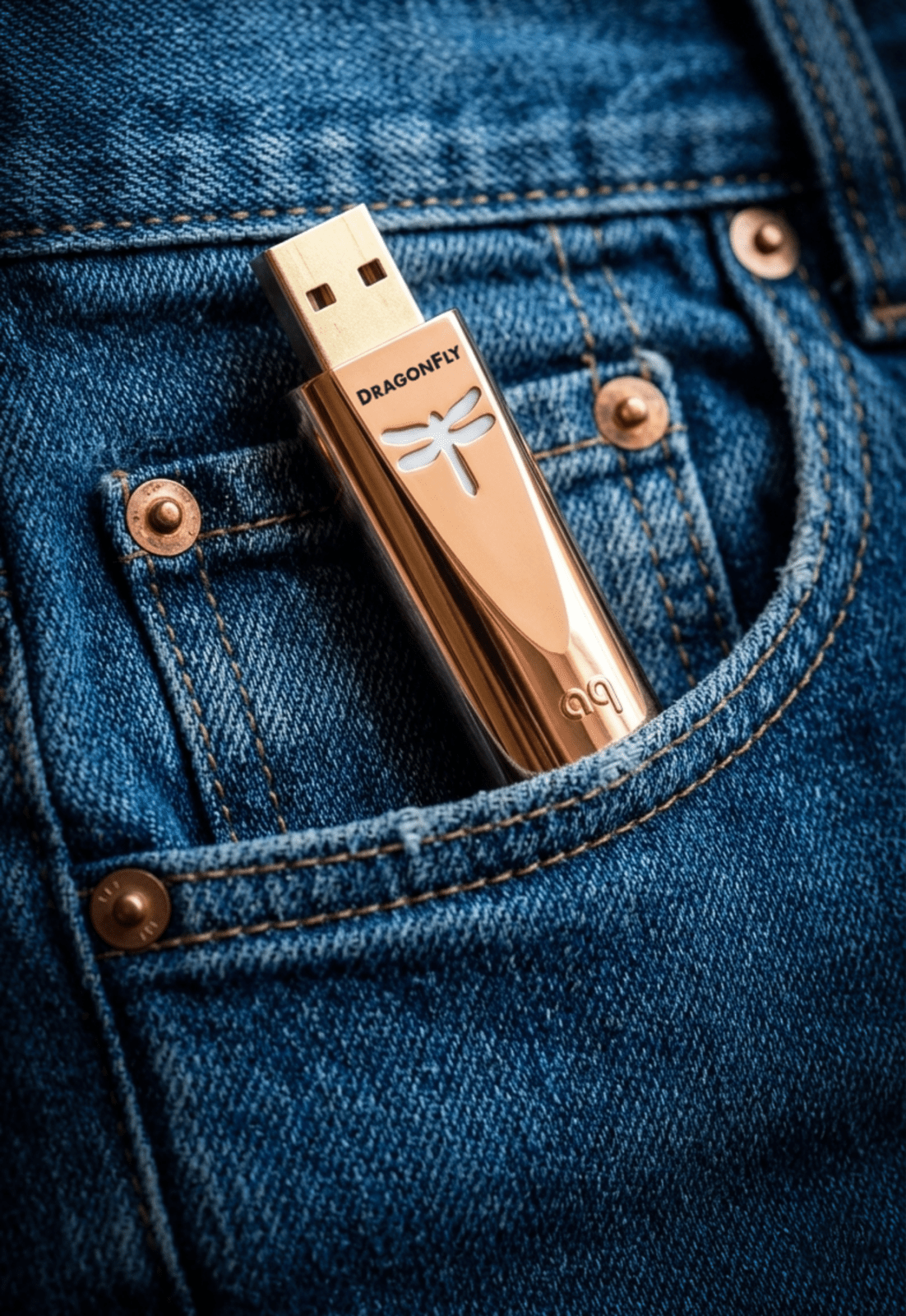 AudioQuest DragonFly Copper USB-DAC hodetelefonforsterker
