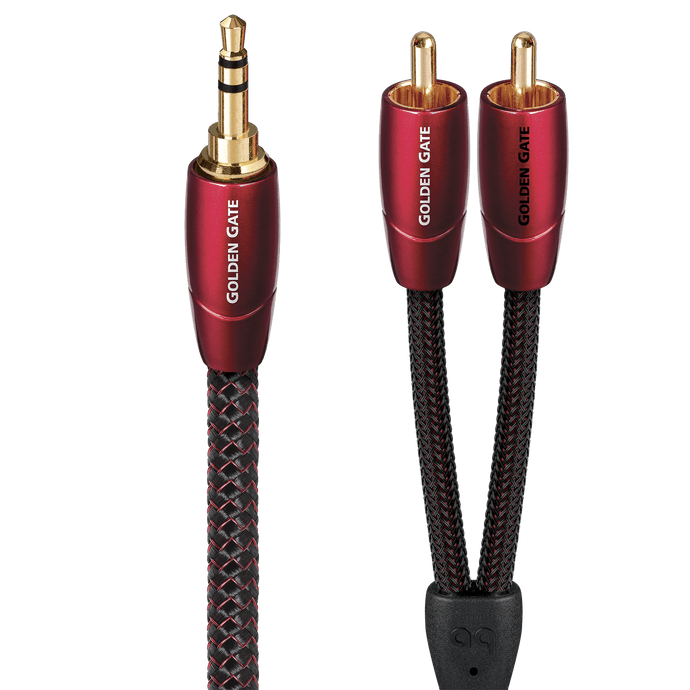 AudioQuest Golden Gate minijack-RCA kabel PSC