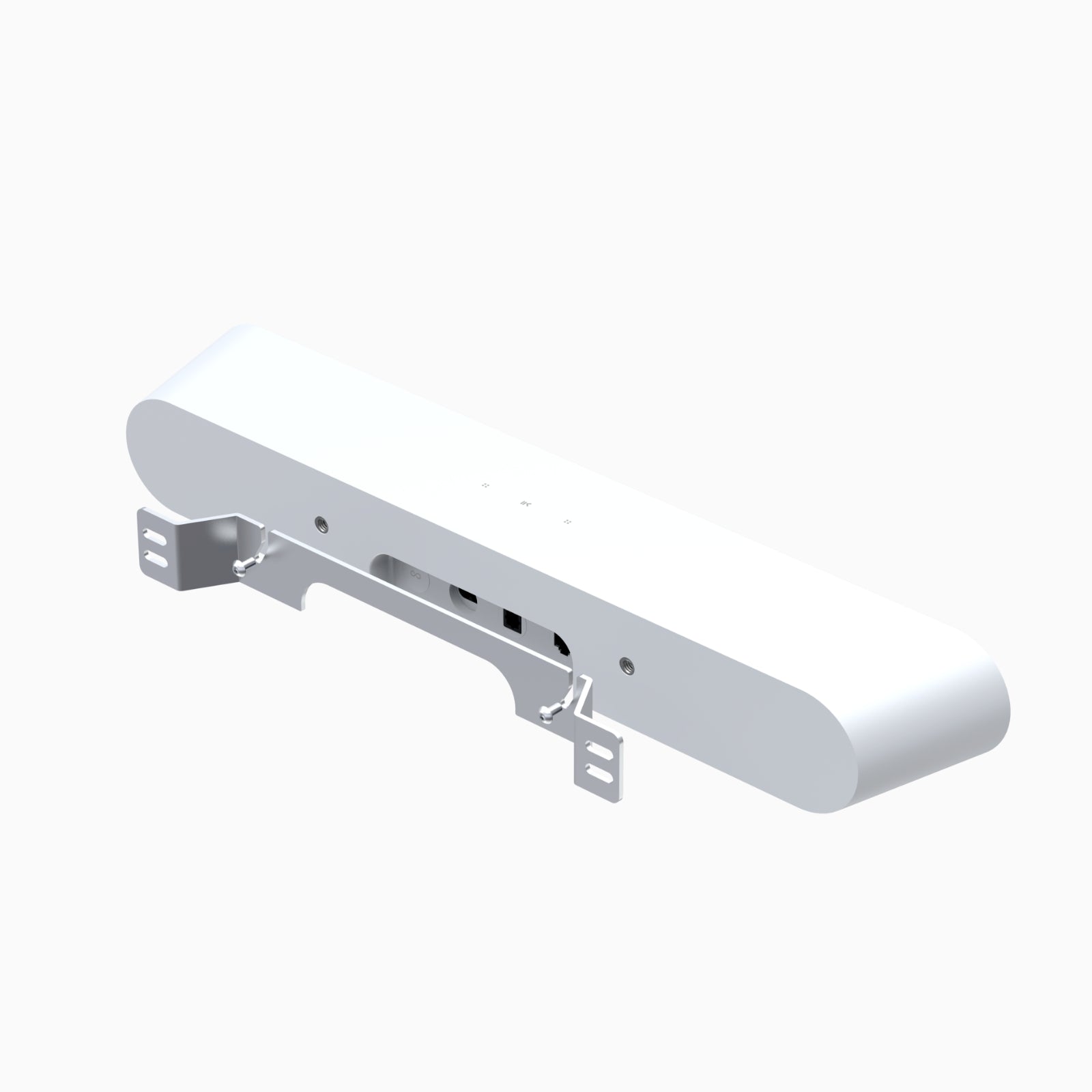 Flexson Ray veggfeste hvit 30 mm lydspor