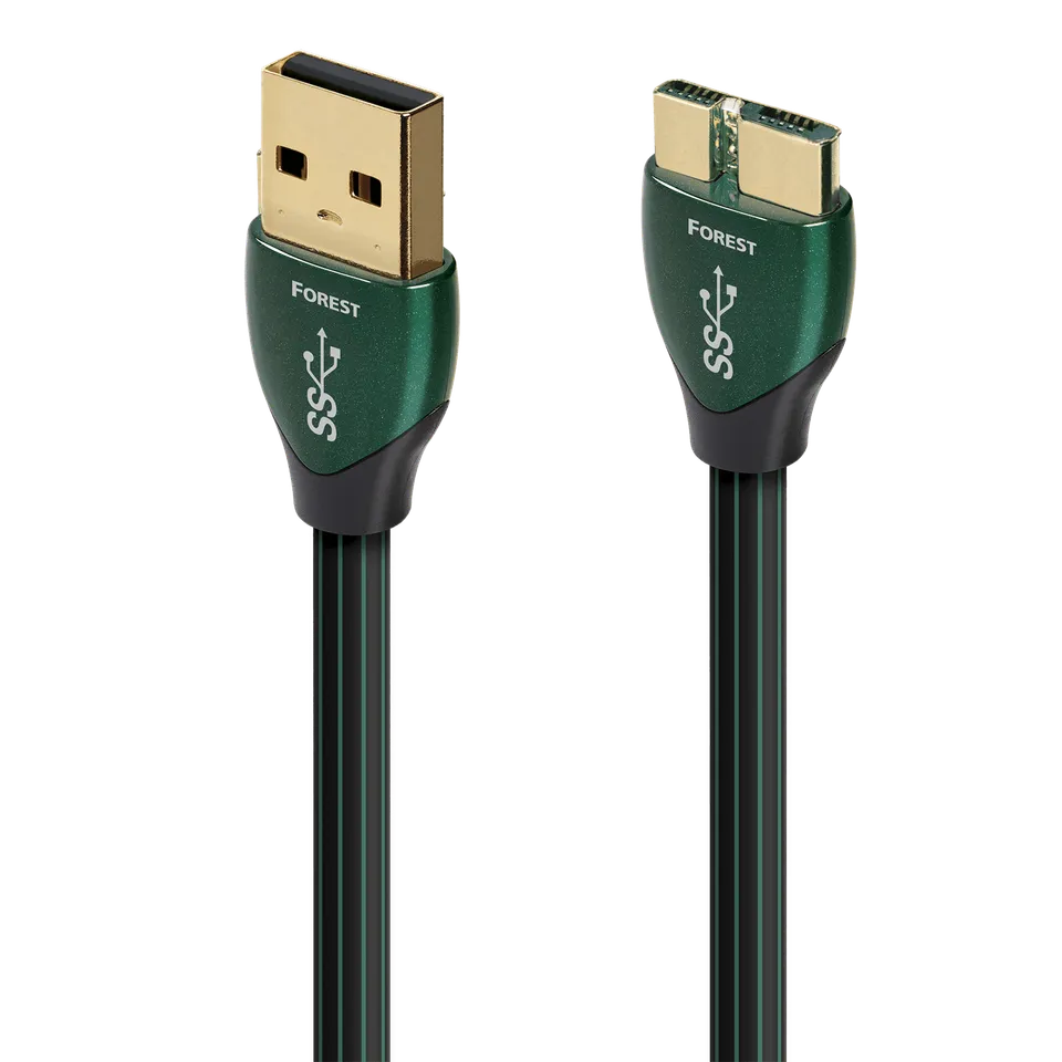 AudioQuest Forest USB-kabel A-Micro B 0,5 % sølv lyd