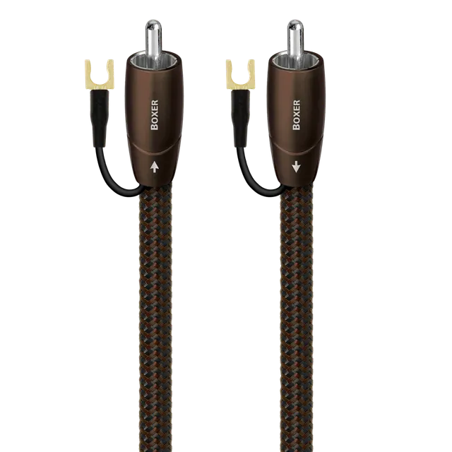 AudioQuest Boxer RCA subwooferkabel 1,25% sølv