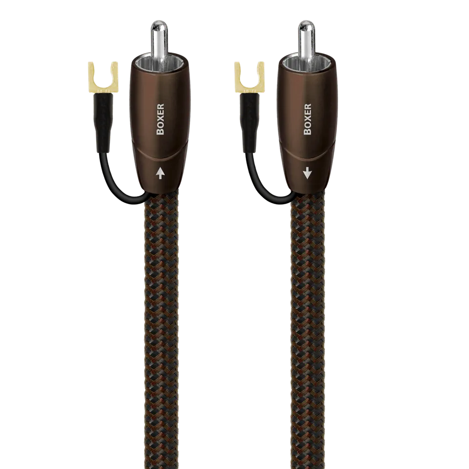 AudioQuest Boxer RCA subwooferkabel forsølvet