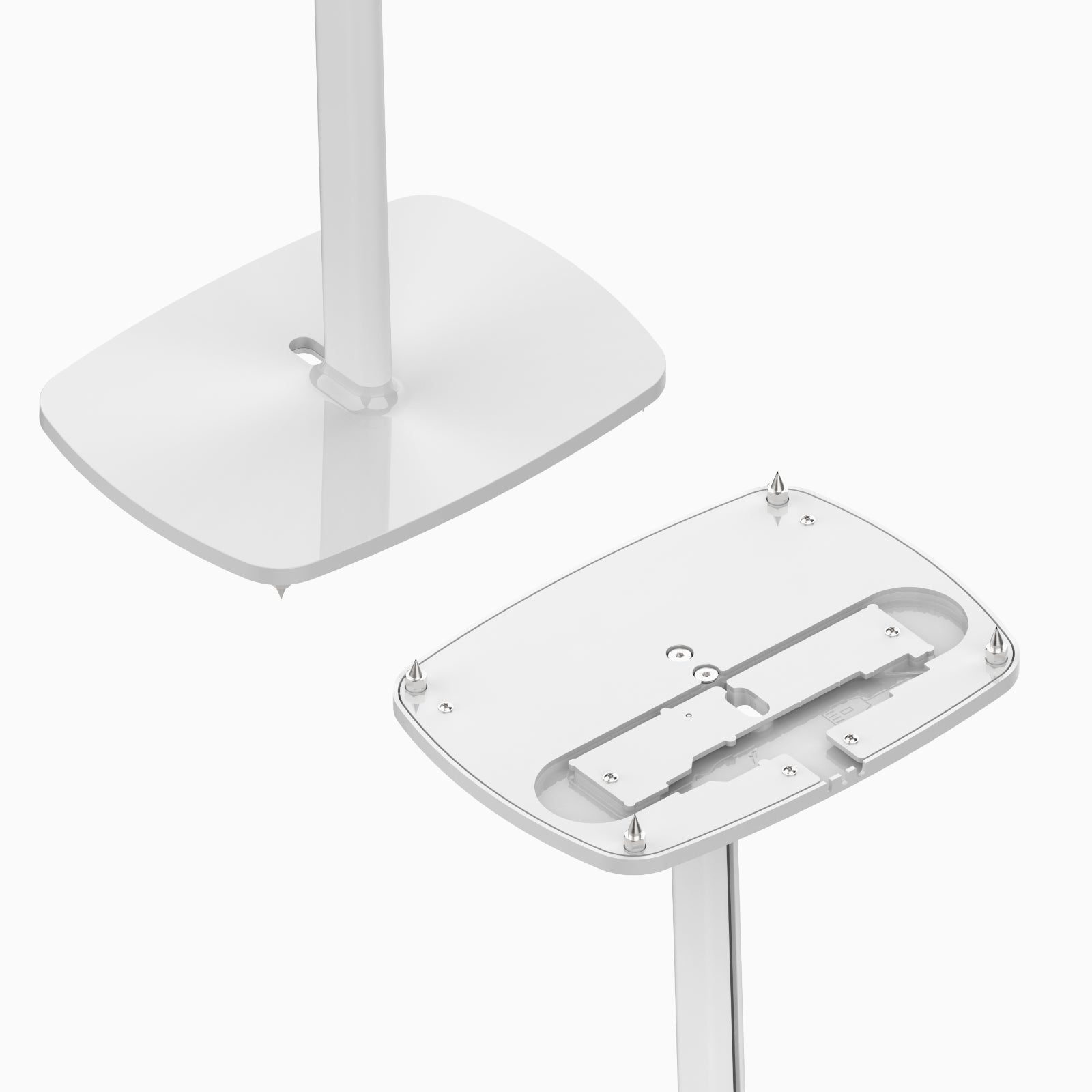 Flexson Era 100 gulvstativ par hvit stål