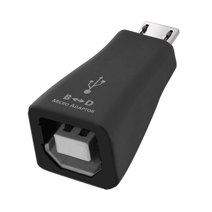 AudioQuest USB-B til Micro adapter DAC-tilkobling