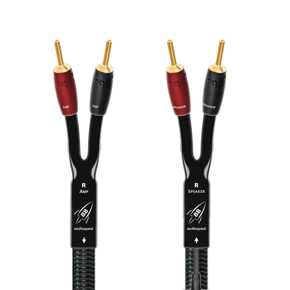 AudioQuest Rocket 88 høyttalerkabel full-range PSC+ 72V DBS