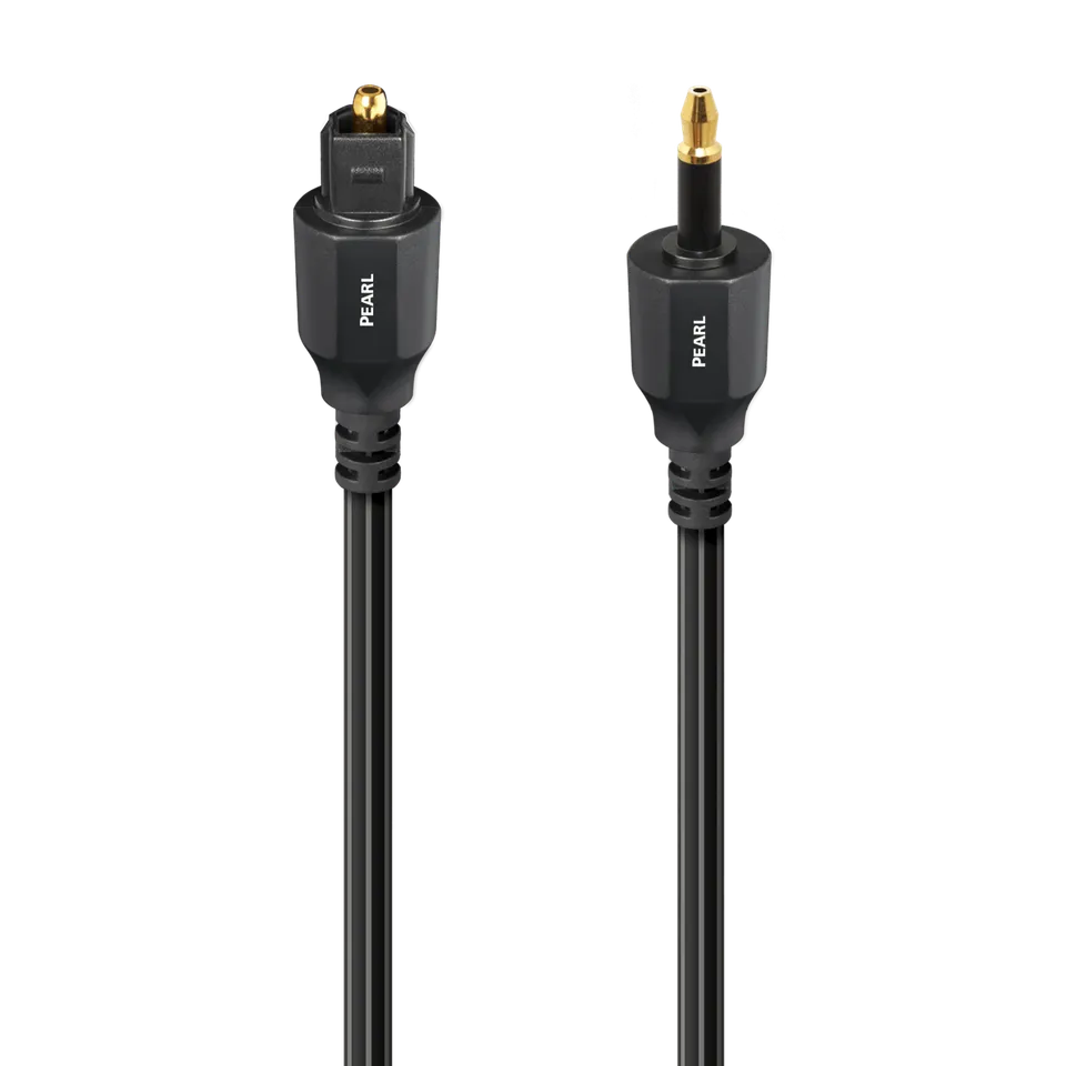 AudioQuest Pearl optisk kabel Toslink-mini 3,5 mm