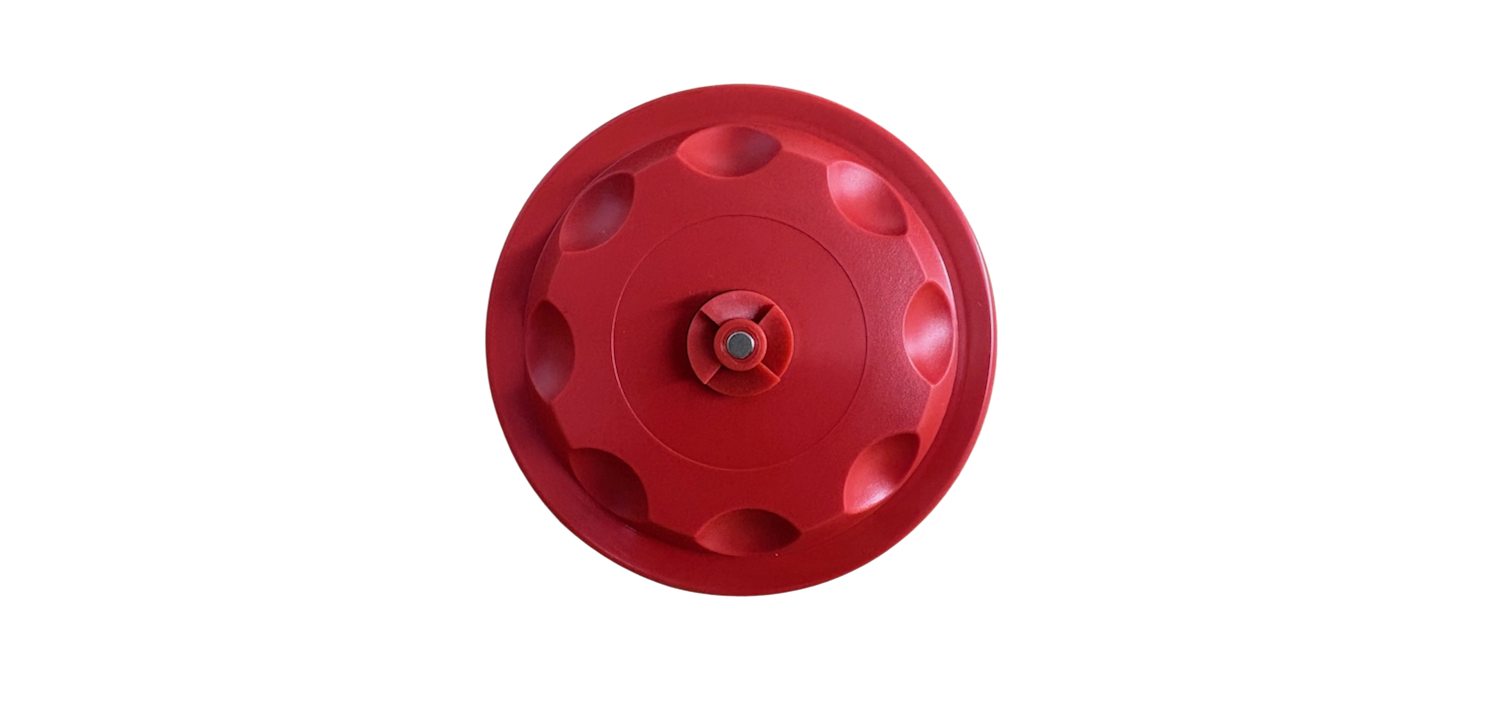 Knosti Disco-Antistat Ultrasonic 2.0 platevasker anniversary hvit