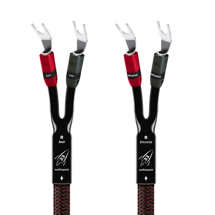 AudioQuest Rocket 33 full-range høyttalerkabel kobber