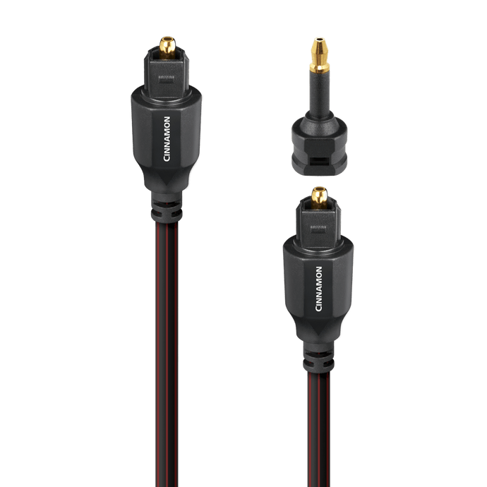 AudioQuest Cinnamon optisk kabel Toslink lav spredning