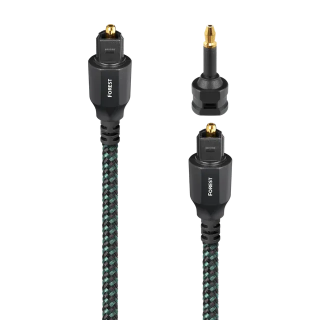 AudioQuest Forest Optical Toslink-kabel lavspredning fiber