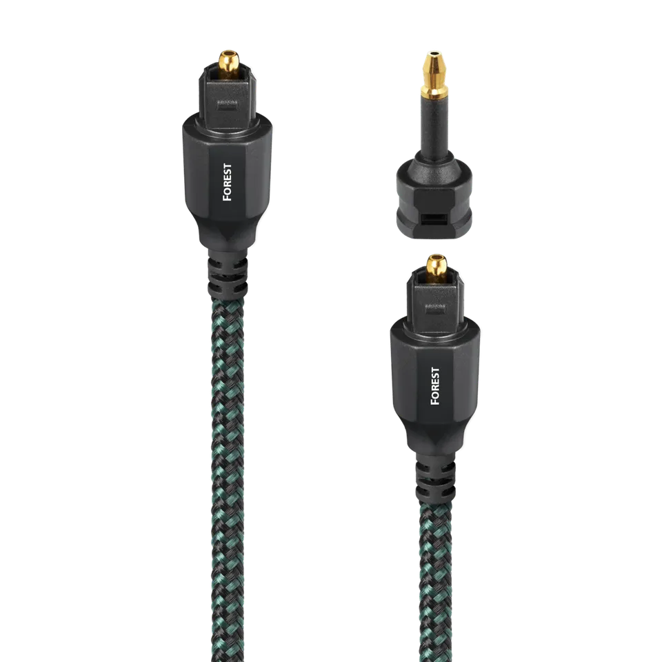 AudioQuest Forest Optical Toslink-kabel lavspredning fiber