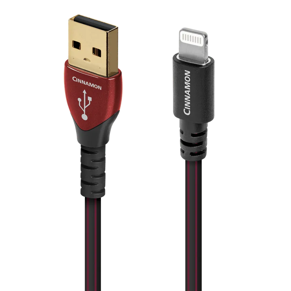 AudioQuest Cinnamon USB-A til Lightning kabel 0,75 m