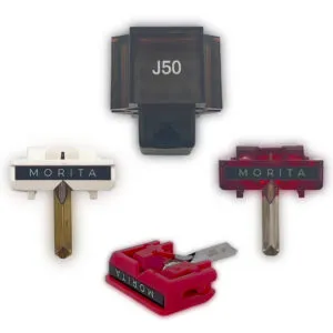 JICO J50 KUY trio MM-pickup Shure-feste 3 stifter