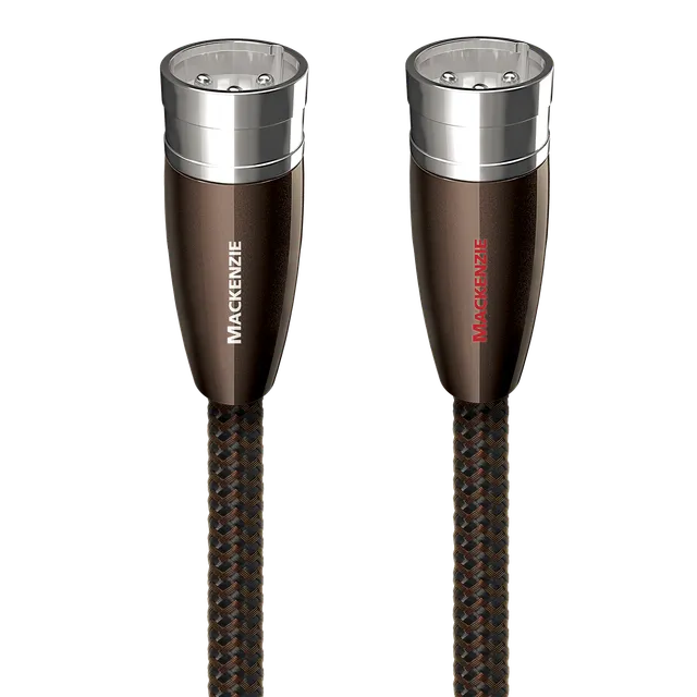 AudioQuest Mackenzie XLR signalkabel 0,5 m ren lyd