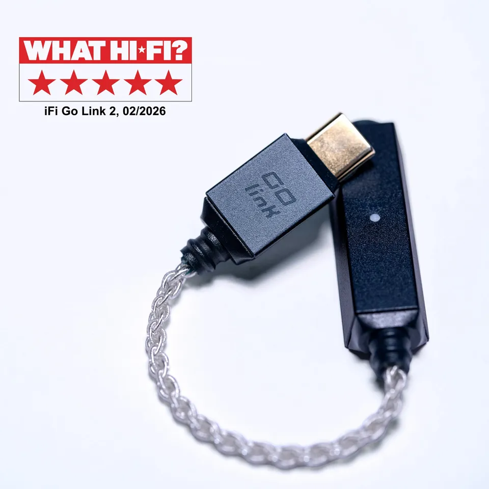 iFi Audio GO link 2 DAC dongle USB-C hi-res
