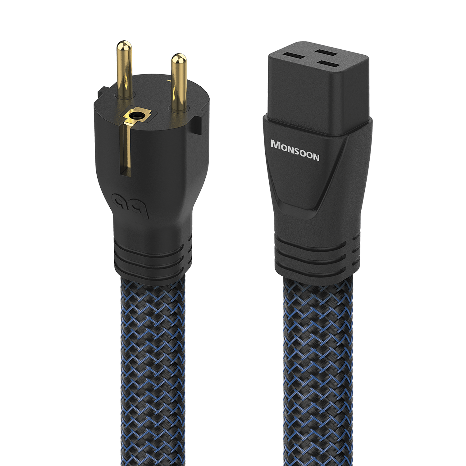 AudioQuest Monsoon strømkabel 2 m C13 Schuko skjermet