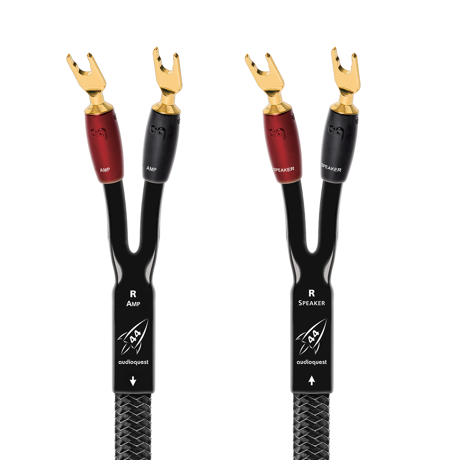 AudioQuest Rocket 44 Single-BiAmp høyttalerkabel kobber