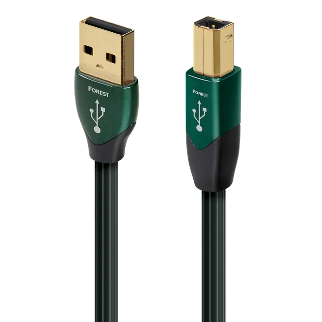 AudioQuest Forest USB-kabel A-B 0,5 % sølv