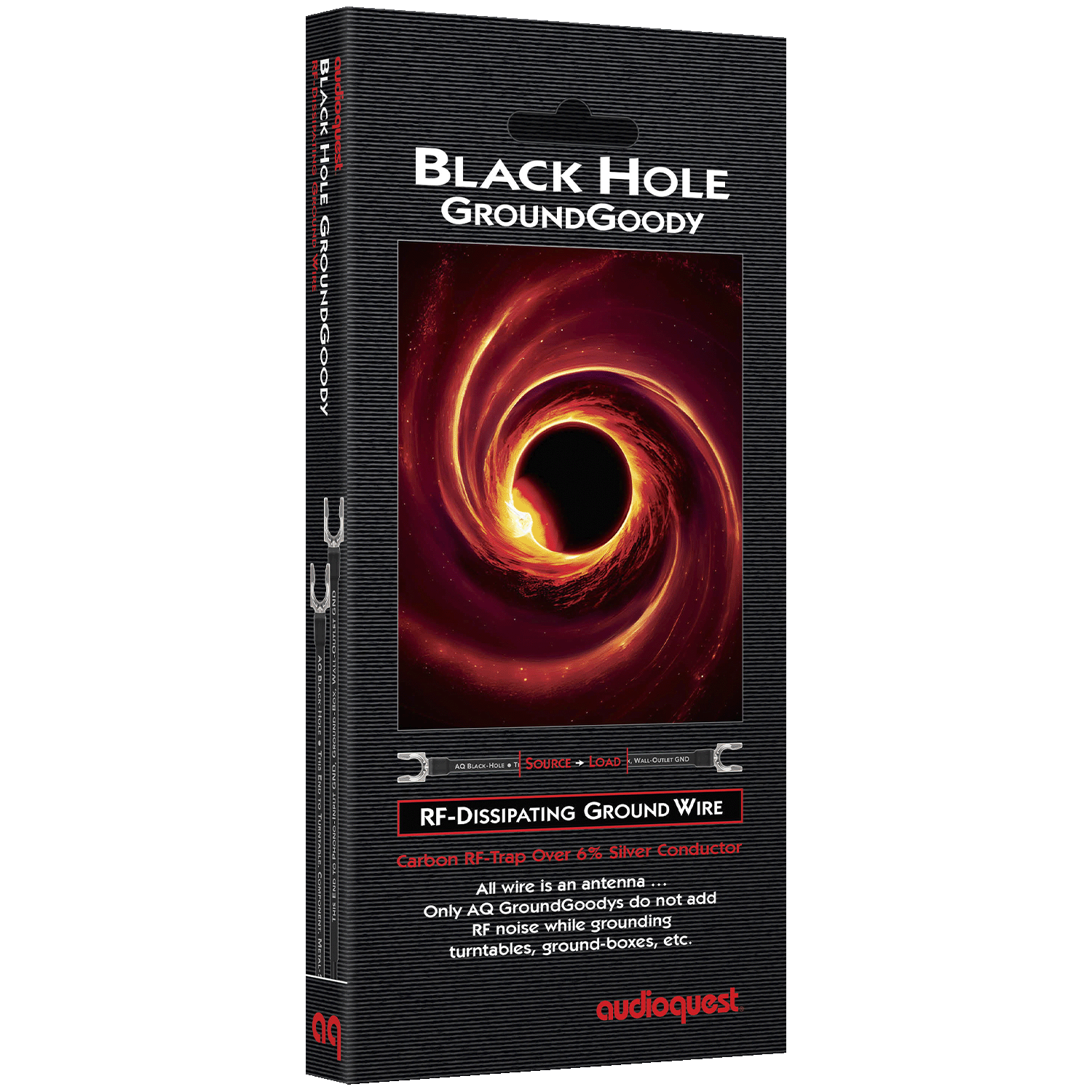 AudioQuest Black Hole GroundGoody jordledning