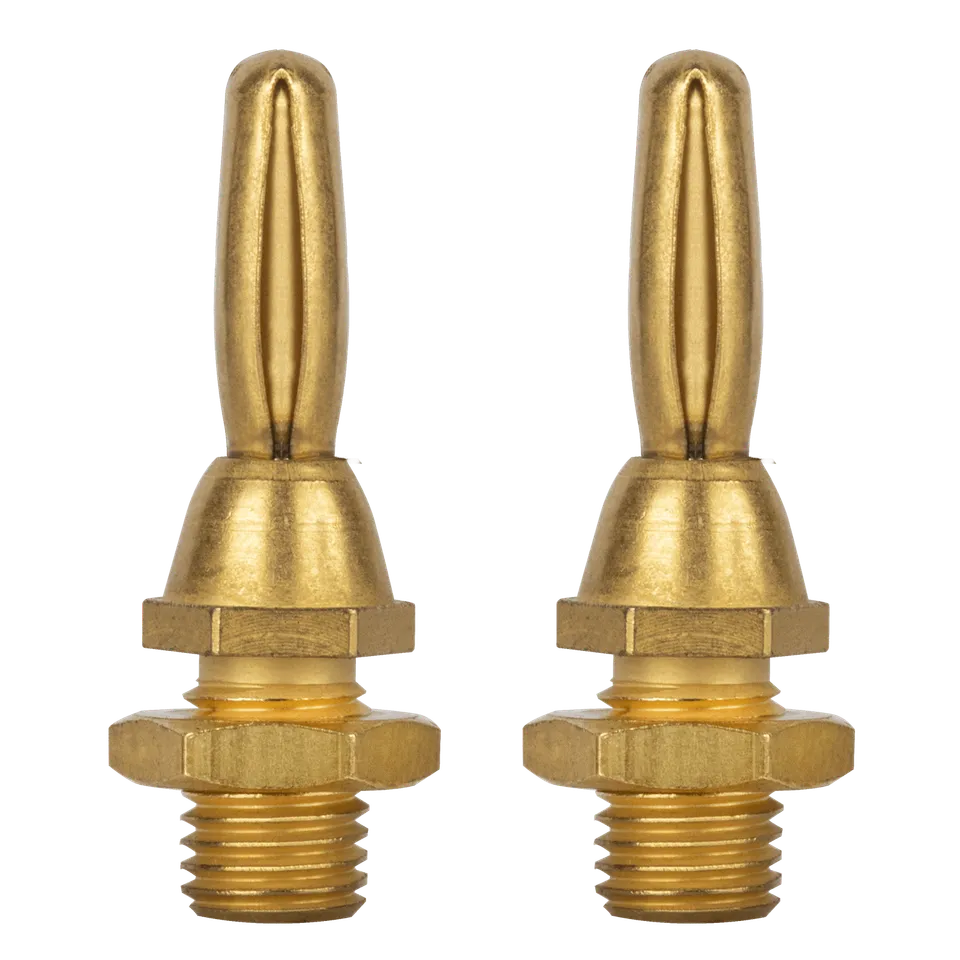 AudioQuest 1002 bananplugg rødt kobber