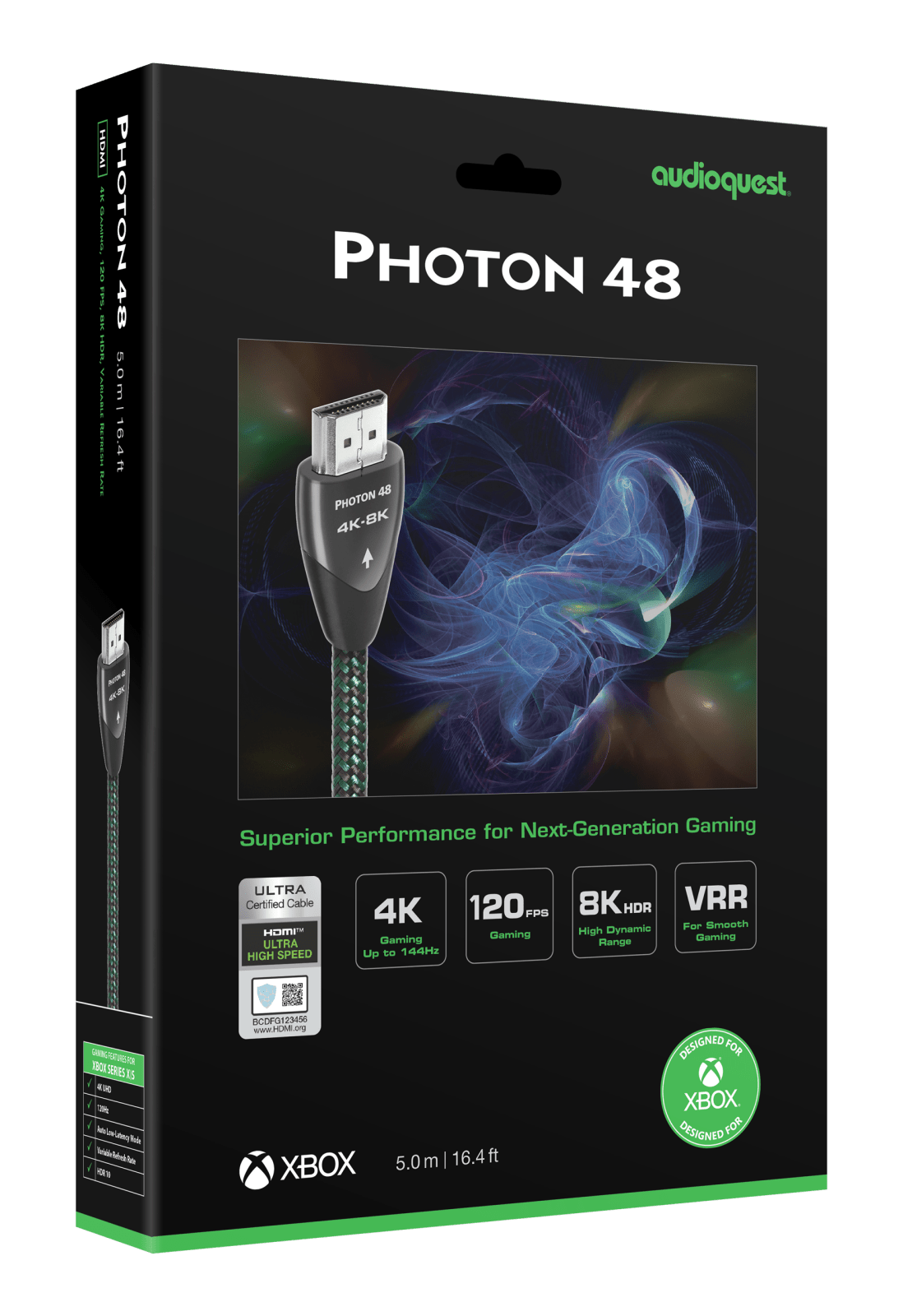 AudioQuest Photon 48 HDMI-kabel 1,5 m 48Gbps