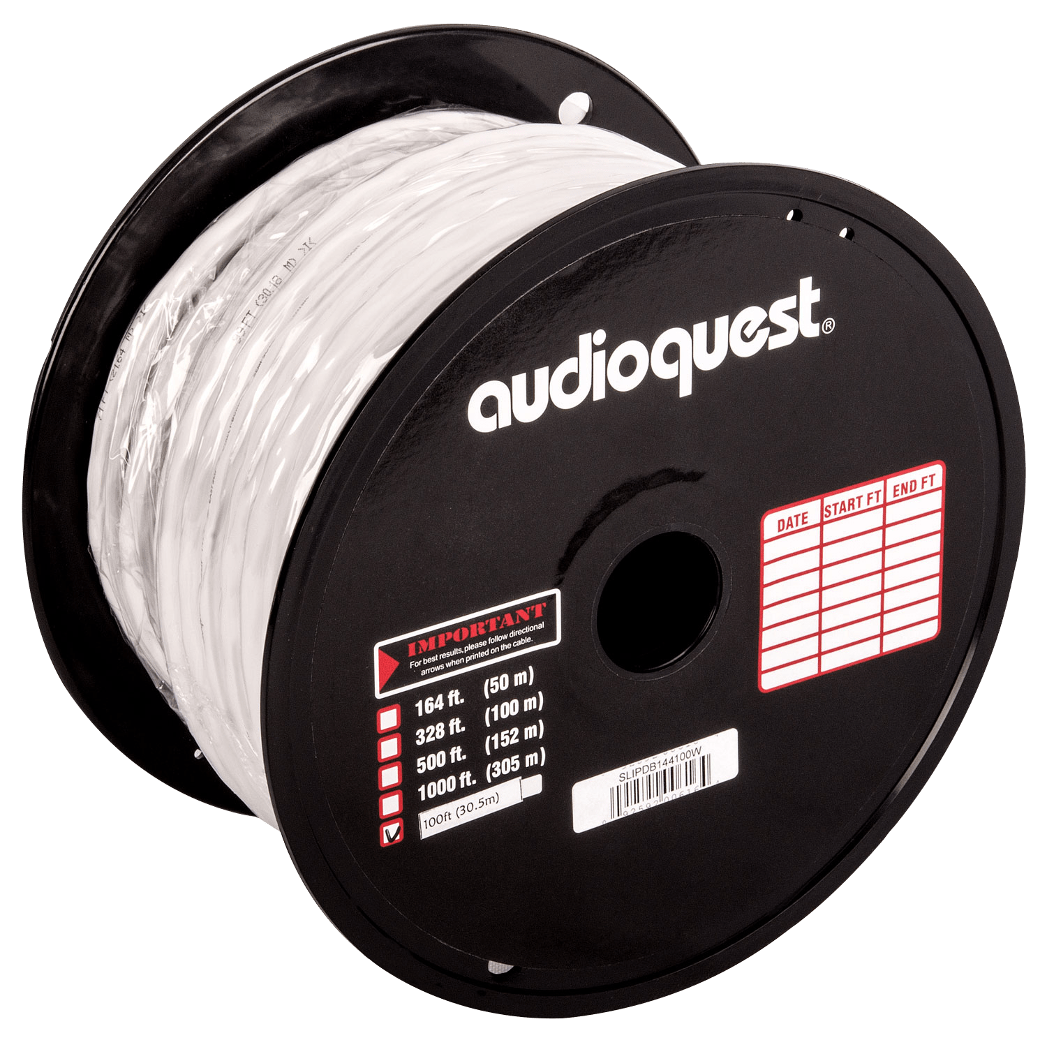 AudioQuest SLiP DB-14/4 høyttalerkabel installasjon