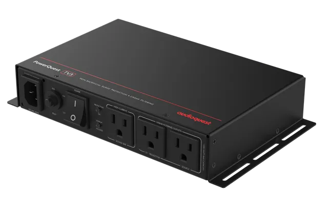 AudioQuest PowerQuest TV3 overspenningsvern 3 uttak