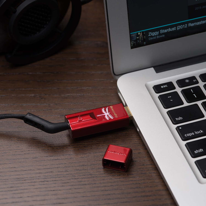 AudioQuest DragonFly Red USB DAC hodetelefonforsterker ESS