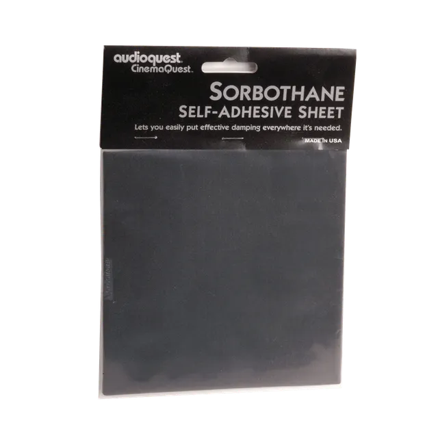 AudioQuest Sorbothane selvklebende dempeplate vibrasjon